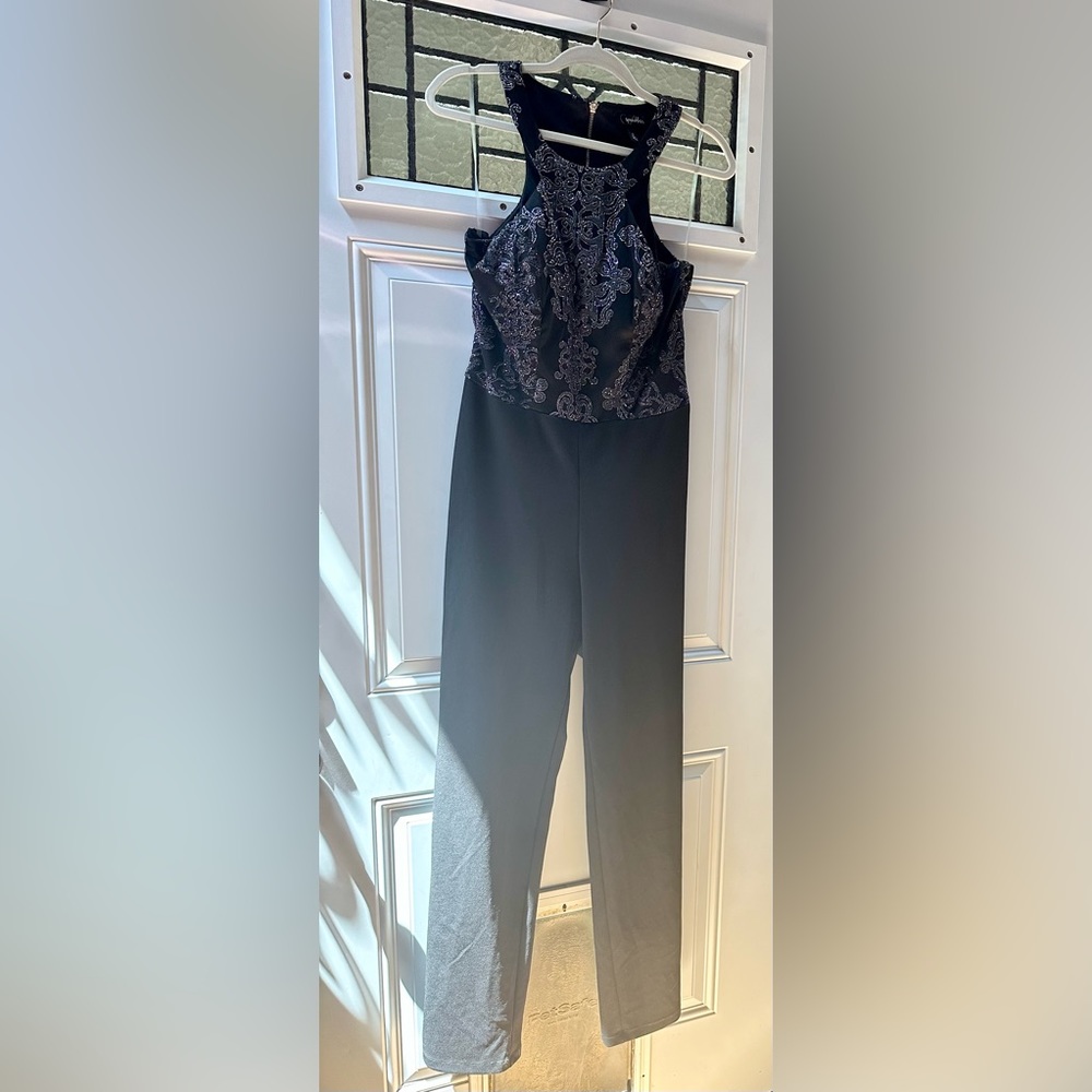 Embroidered Jumpsuit